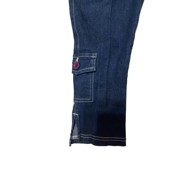 CARGO lightweight denim pants - Picture 3 of 5